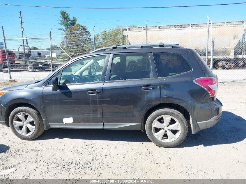 2016 Subaru Forester 2.5I Premium VIN: JF2SJADC5GH417613 Lot: 40550108