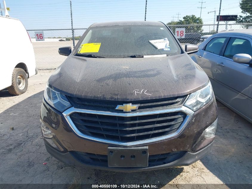 2020 Chevrolet Equinox Fwd Lt 1.5L Turbo VIN: 2GNAXKEV7L6214406 Lot: 40550109