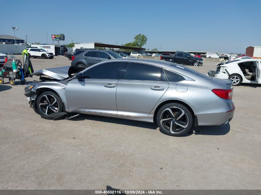 2021 Honda Accord Sport VIN: 1HGCV1F39MA078395 Lot: 40550116