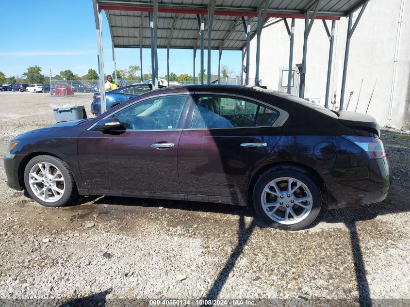 2014 Nissan Maxima 3.5 Sv VIN: 1N4AA5AP0EC907112 Lot: 40550134