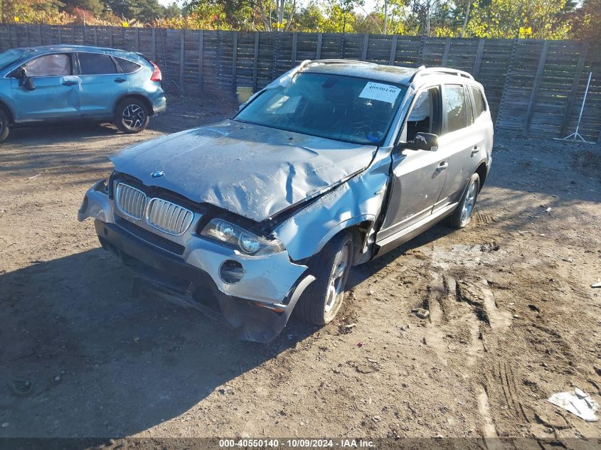 2008 BMW X3 3.0Si VIN: WBXPC93468WJ13701 Lot: 40550140