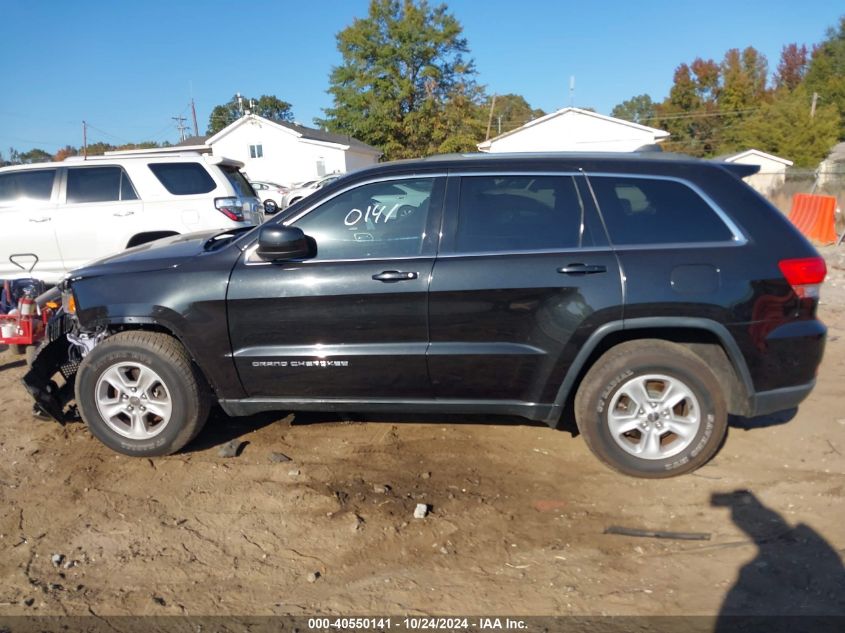 2016 Jeep Grand Cherokee Laredo VIN: 1C4RJFAG1GC435945 Lot: 40550141