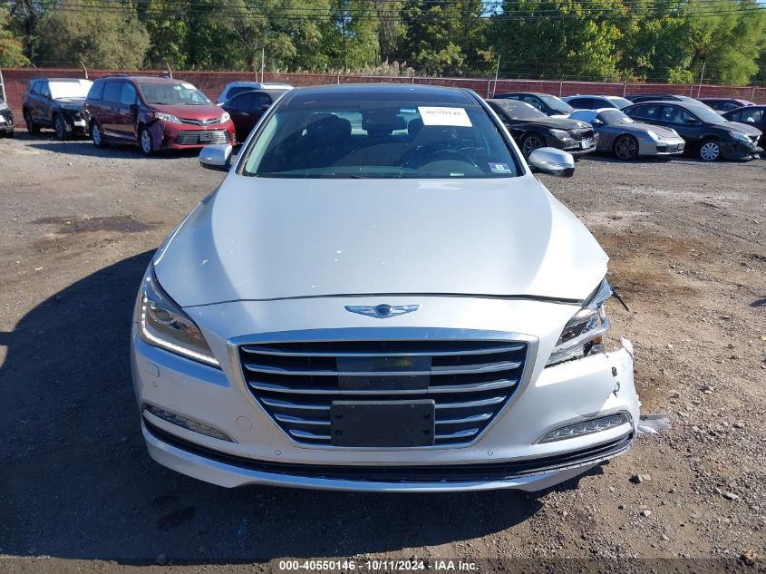 2017 Genesis G80 3.8 VIN: KMHGN4JE0HU191873 Lot: 40550146