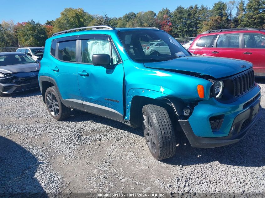 2021 Jeep Renegade 80Th Anniversary 4X4 VIN: ZACNJDB10MPM74186 Lot: 40550178