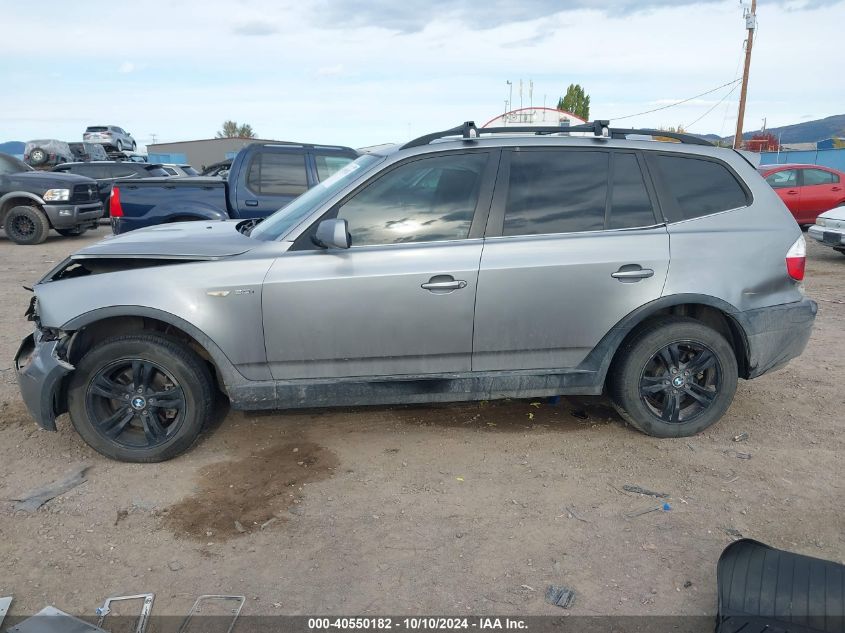 2006 BMW X3 3.0I VIN: WBXPA934X6WD34322 Lot: 40550182