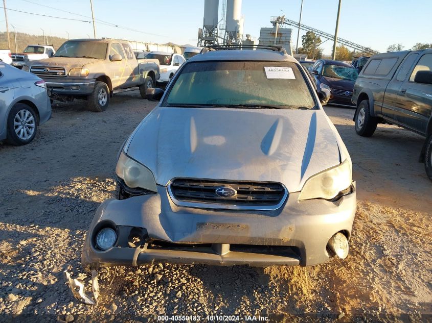 2007 Subaru Outback 2.5I Basic VIN: 4S4BP61C477318782 Lot: 40550183