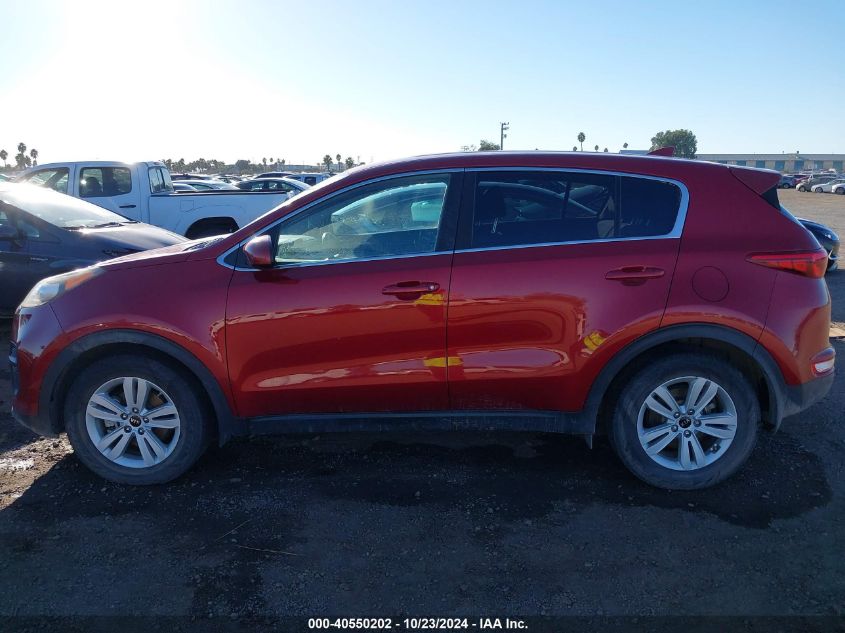 2018 Kia Sportage Lx VIN: KNDPM3AC8J7477491 Lot: 40550202