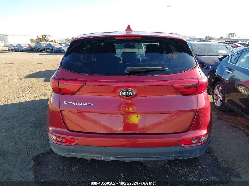 2018 Kia Sportage Lx VIN: KNDPM3AC8J7477491 Lot: 40550202