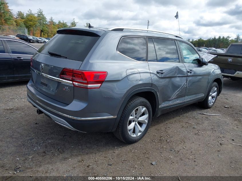 2018 Volkswagen Atlas 3.6L V6 Sel VIN: 1V2MR2CA5JC561123 Lot: 40550206