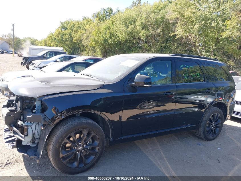 2022 Dodge Durango Gt Plus Awd VIN: 1C4RDJDG1NC189711 Lot: 40550207