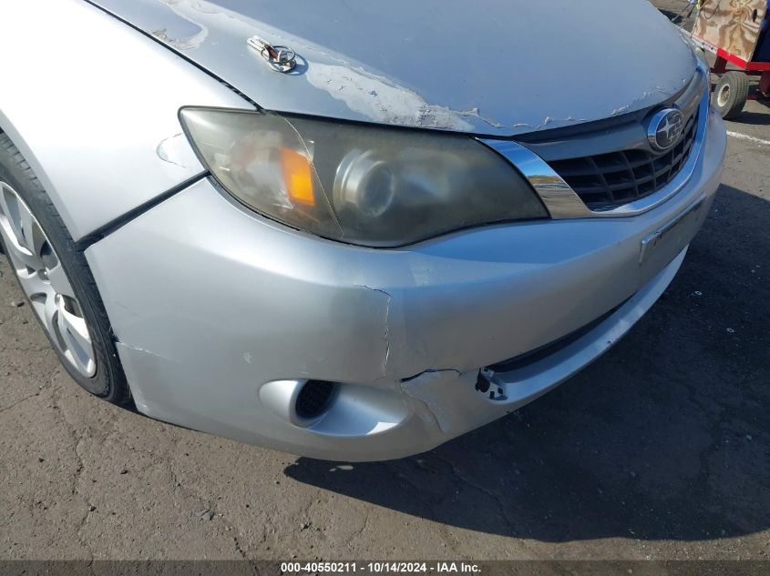 2009 Subaru Impreza 2.5I VIN: JF1GE61609H503800 Lot: 40550211
