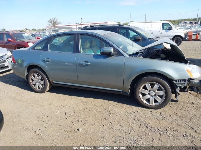 2007 Ford Five Hundred Sel VIN: 1FAHP27187G126445 Lot: 40550229