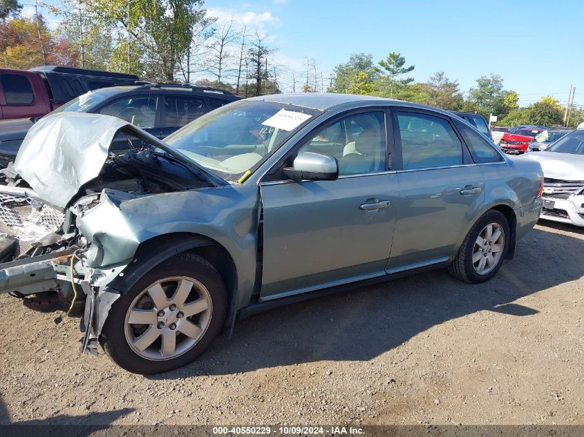 2007 Ford Five Hundred Sel VIN: 1FAHP27187G126445 Lot: 40550229