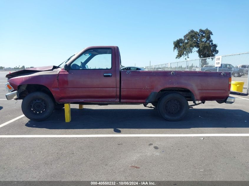 1989 Toyota Pickup 1/2 Ton Lng Wheelbase Dlx VIN: JT4RN82P6K0003716 Lot: 40550232