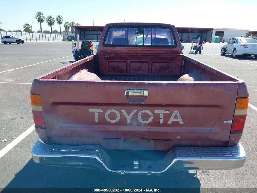 1989 Toyota Pickup 1/2 Ton Lng Wheelbase Dlx VIN: JT4RN82P6K0003716 Lot: 40550232