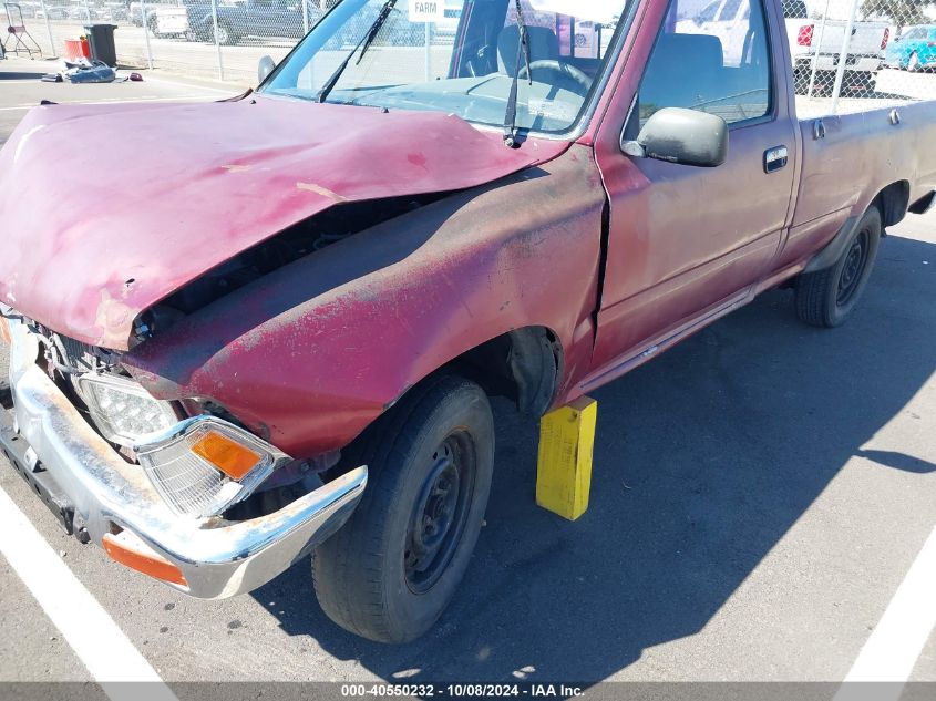 1989 Toyota Pickup 1/2 Ton Lng Wheelbase Dlx VIN: JT4RN82P6K0003716 Lot: 40550232