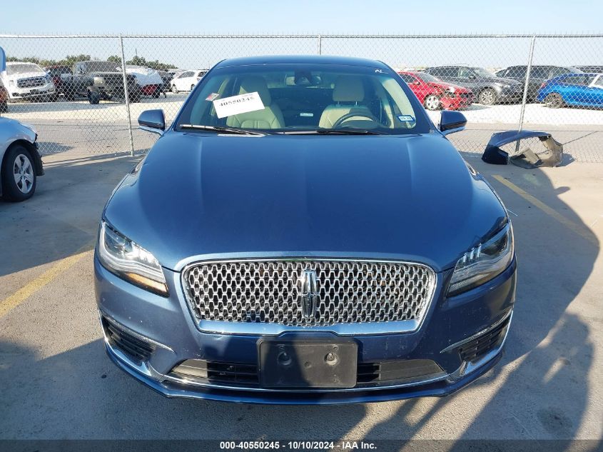 2019 Lincoln Mkz Hybrid Standard VIN: 3LN6L5KU1KR632258 Lot: 40550245