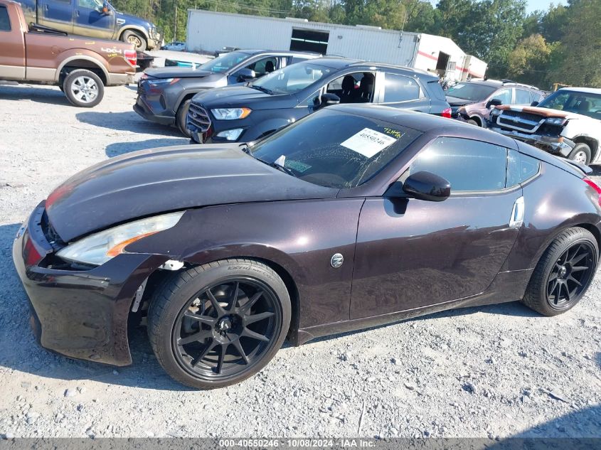 2012 Nissan 370Z VIN: JN1AZ4EHXCM563072 Lot: 40550246