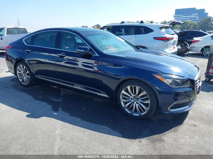 2019 Genesis G80 5.0 Ultimate VIN: KMTFN4JF4KU310140 Lot: 40550279