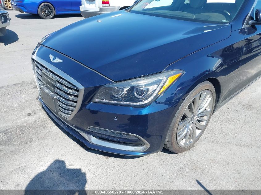 2019 Genesis G80 5.0 Ultimate VIN: KMTFN4JF4KU310140 Lot: 40550279