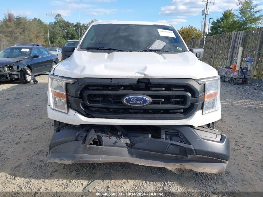 2022 Ford F-150 Xl VIN: 1FTMF1CB4NKE81143 Lot: 40550309