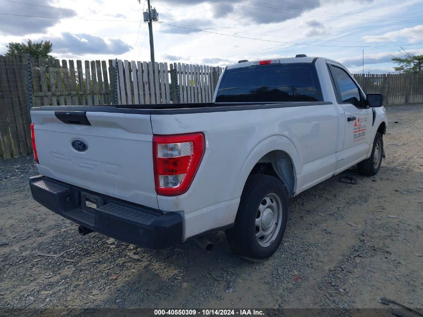 2022 Ford F-150 Xl VIN: 1FTMF1CB4NKE81143 Lot: 40550309