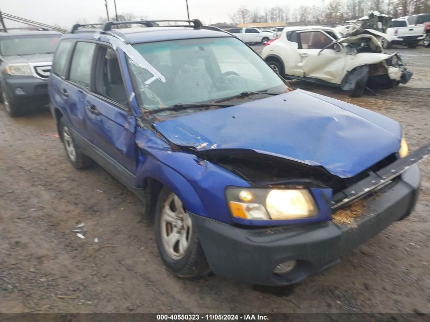 2004 Subaru Forester 2.5X VIN: JF1SG63664H705406 Lot: 40550323