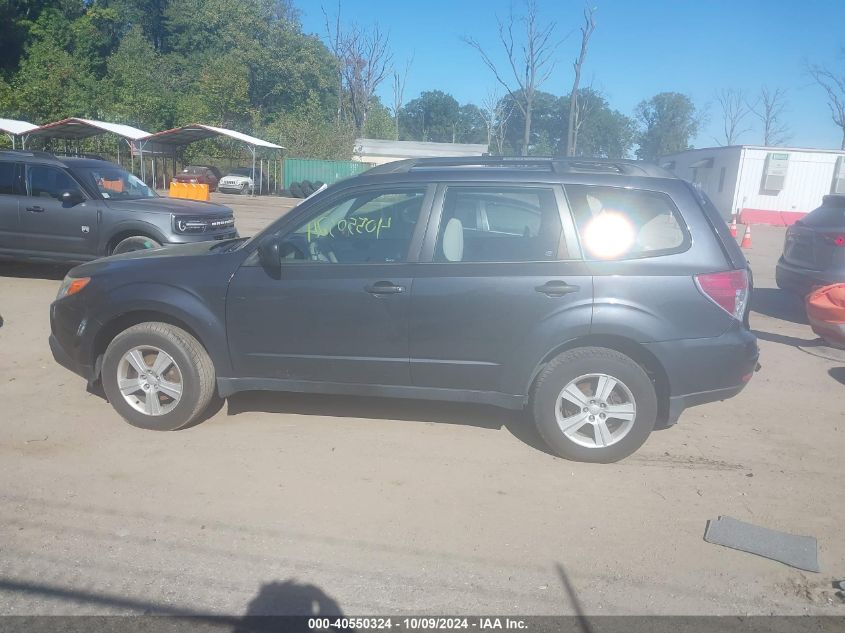 2010 Subaru Forester 2.5X VIN: JF2SH6BC3AH779040 Lot: 40550324