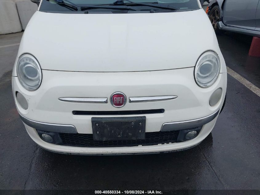 2013 Fiat 500C Lounge VIN: 3C3CFFER4DT697370 Lot: 40550334