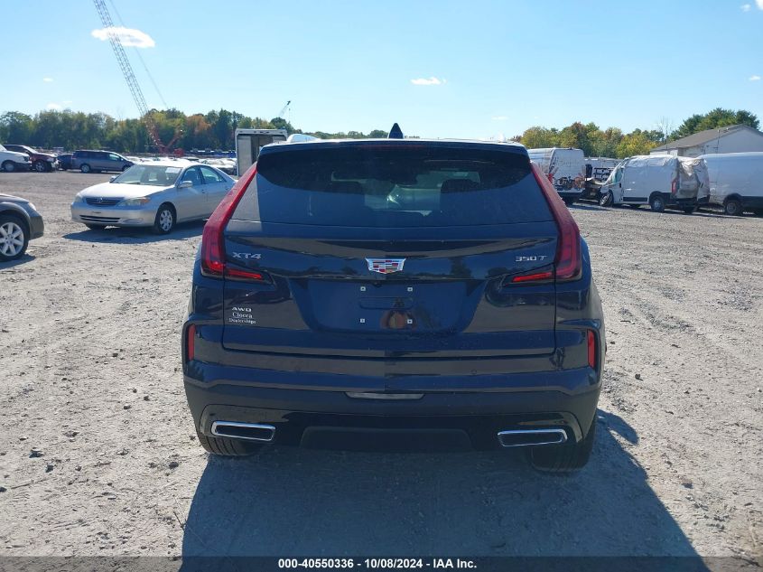 2024 Cadillac Xt4 Awd Premium Luxury VIN: 1GYFZDR45RF233857 Lot: 40550336