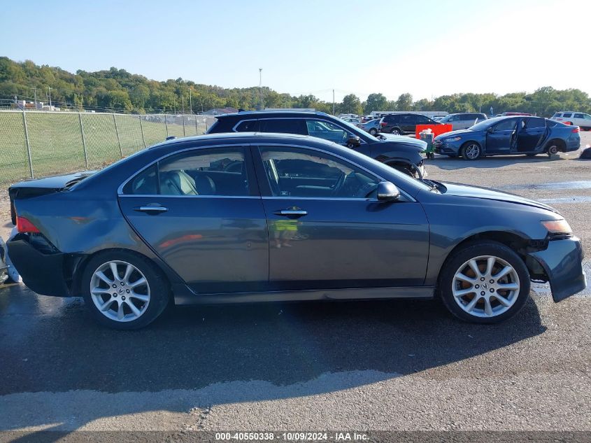 2006 Acura Tsx VIN: JH4CL96876C025795 Lot: 40550338