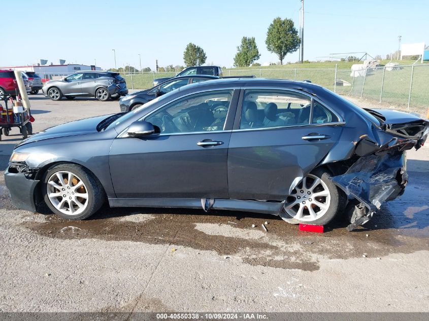 2006 Acura Tsx VIN: JH4CL96876C025795 Lot: 40550338