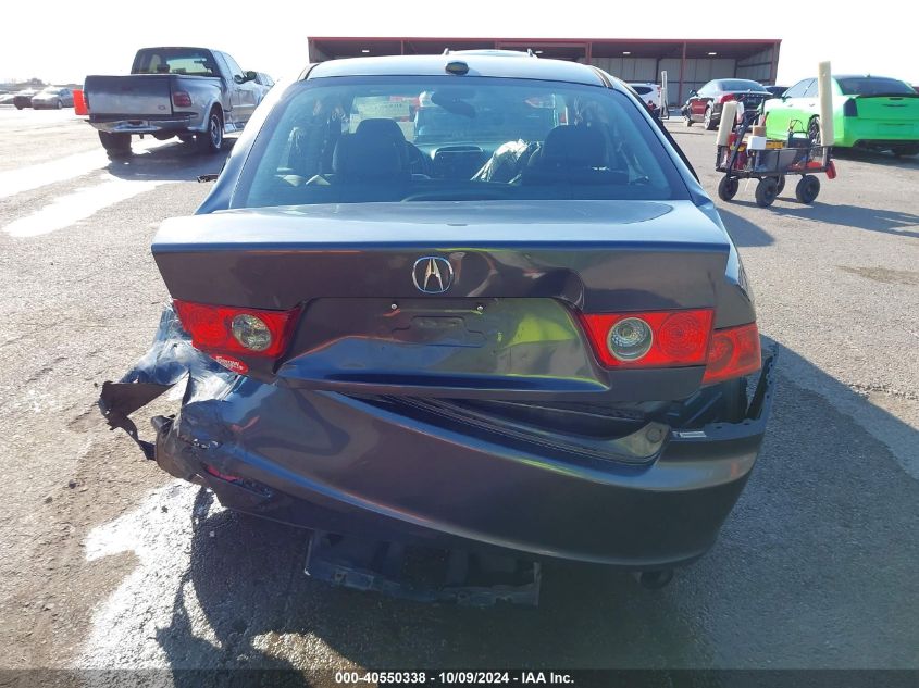 2006 Acura Tsx VIN: JH4CL96876C025795 Lot: 40550338