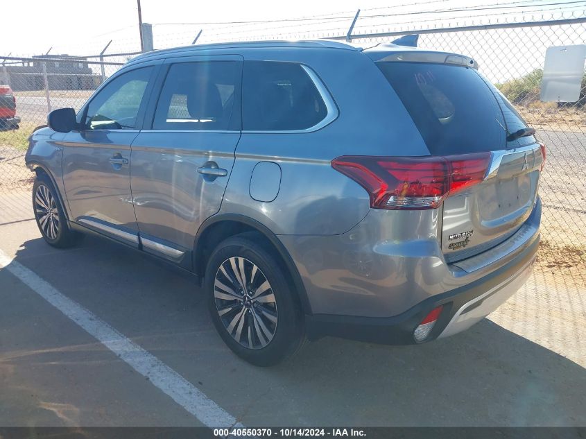 2019 Mitsubishi Outlander Gt VIN: JA4JZ4AX7KZ037679 Lot: 40550370