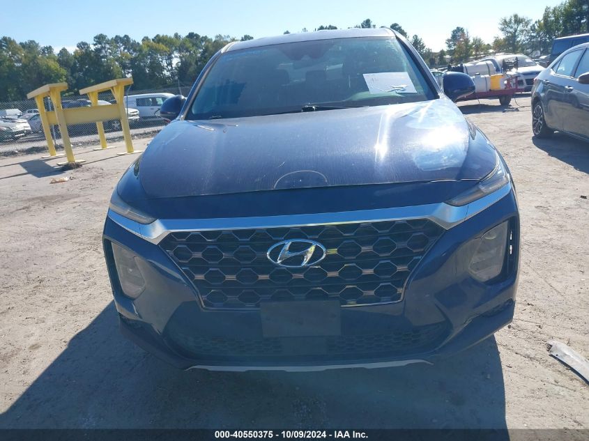 2019 Hyundai Santa Fe Se VIN: 5NMS23AD9KH078768 Lot: 40550375