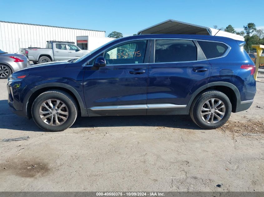 2019 Hyundai Santa Fe Se VIN: 5NMS23AD9KH078768 Lot: 40550375