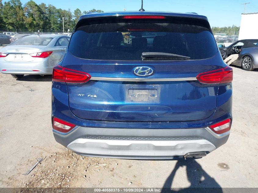 2019 Hyundai Santa Fe Se VIN: 5NMS23AD9KH078768 Lot: 40550375