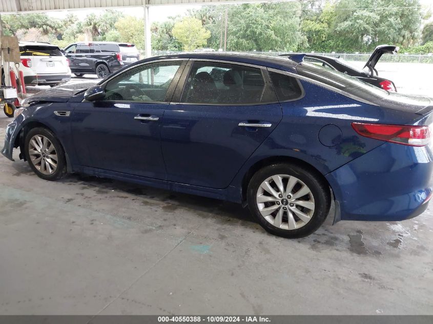 2018 Kia Optima S VIN: 5XXGT4L36JG191202 Lot: 40550388