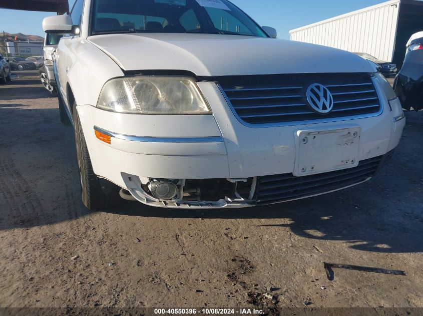 WVWPD63B43P339309 2003 Volkswagen Passat Gls