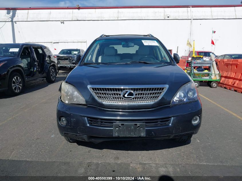 2008 Lexus Rx 400H VIN: JTJHW31U182854996 Lot: 40550399