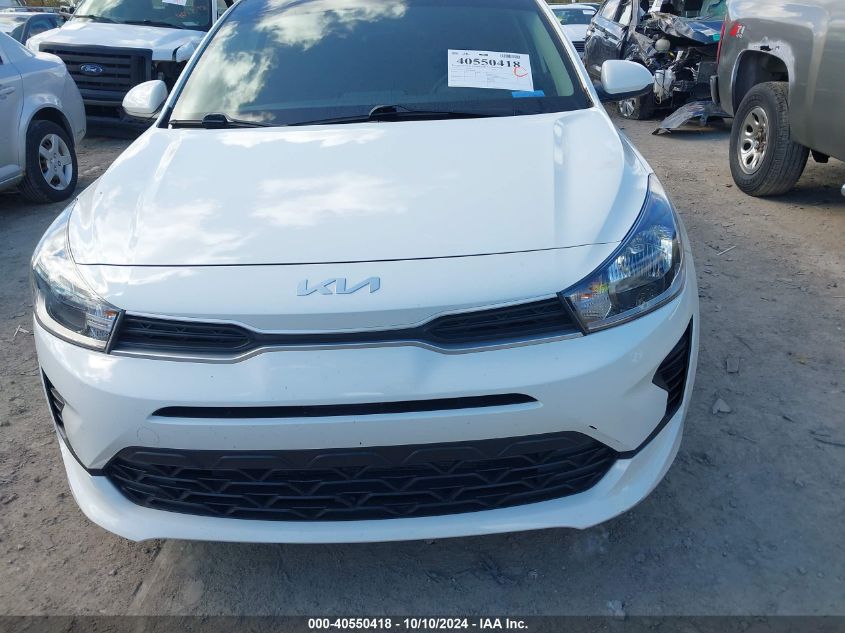 3KPA24AD3NE503365 2022 Kia Rio S