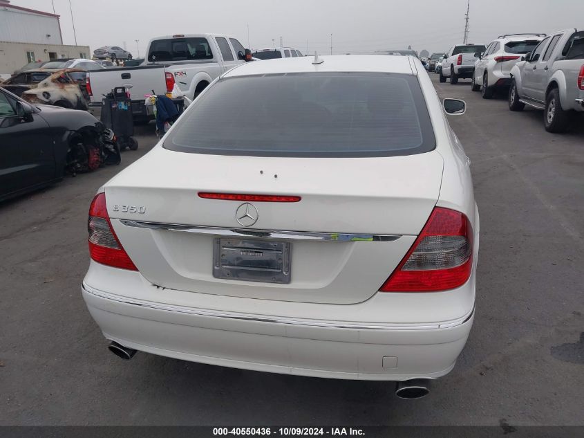 WDBUF56XX8B189305 2008 Mercedes-Benz E 350