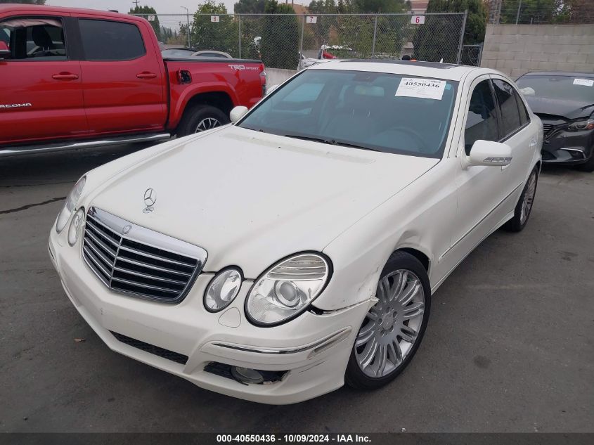 2008 Mercedes-Benz E 350 VIN: WDBUF56XX8B189305 Lot: 40550436