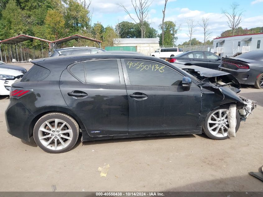 2012 Lexus Ct 200 VIN: JTHKD5BH6C2068825 Lot: 40550438