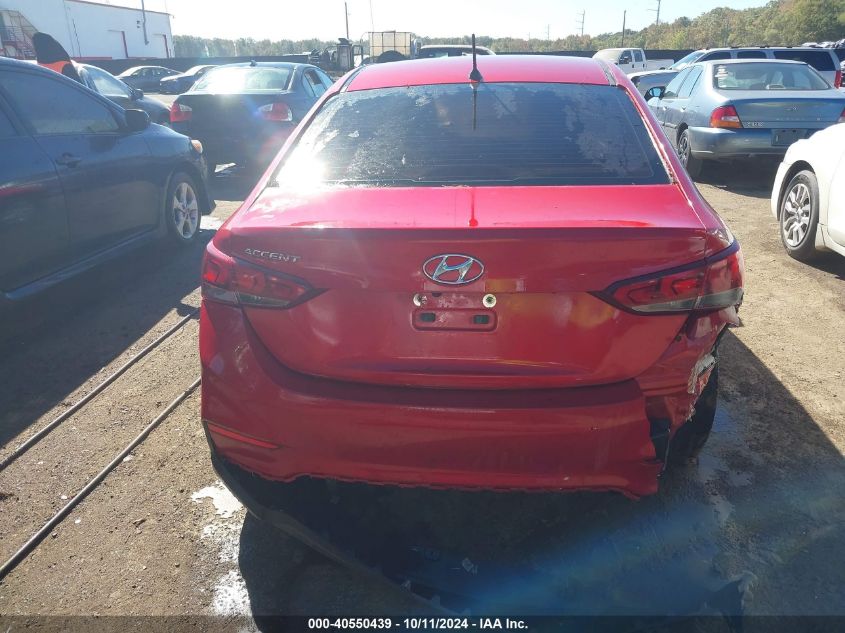 2022 Hyundai Accent Se VIN: 3KPC24A62NE157691 Lot: 40550439