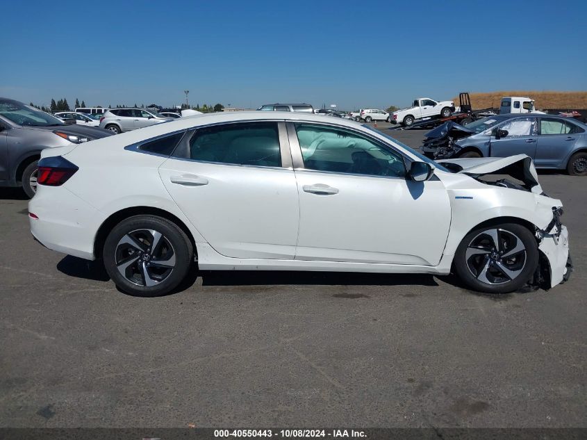 2021 Honda Insight Ex VIN: 19XZE4F55ME002794 Lot: 40550443