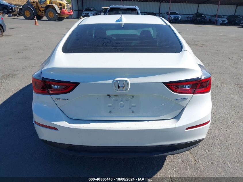 2021 Honda Insight Ex VIN: 19XZE4F55ME002794 Lot: 40550443