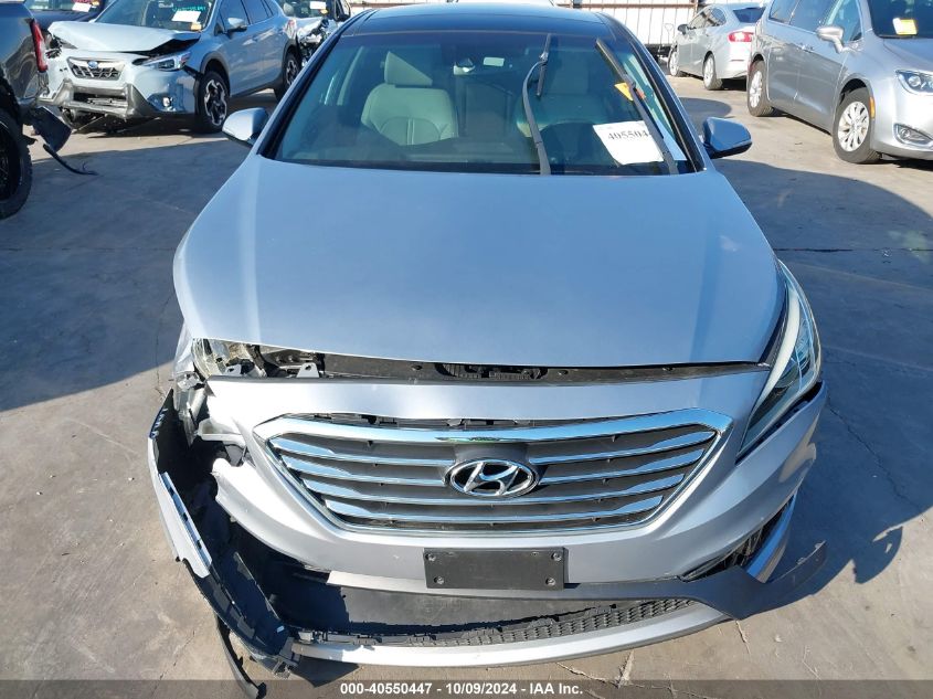 2016 Hyundai Sonata Limited VIN: 5NPE34AF0GH296237 Lot: 40550447