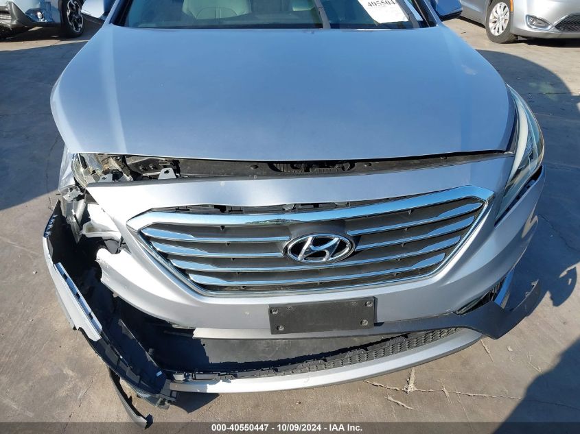 2016 Hyundai Sonata Limited VIN: 5NPE34AF0GH296237 Lot: 40550447