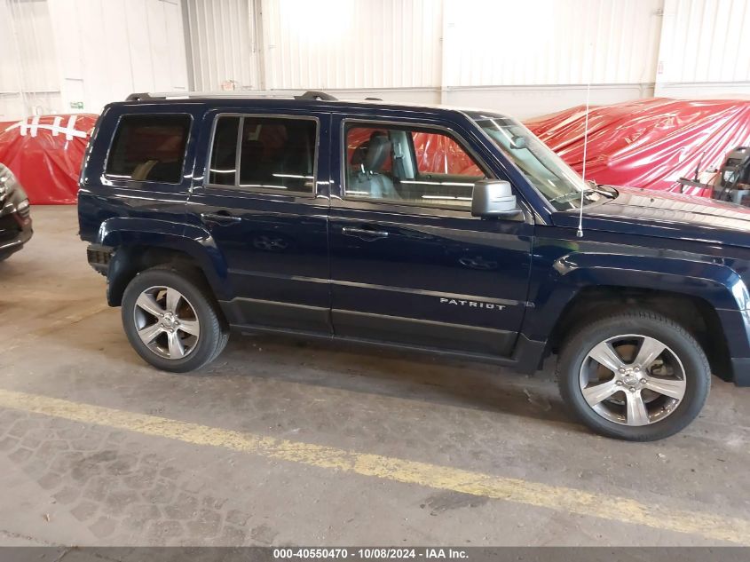 1C4NJRFB3GD534287 2016 Jeep Patriot High Altitude Edition